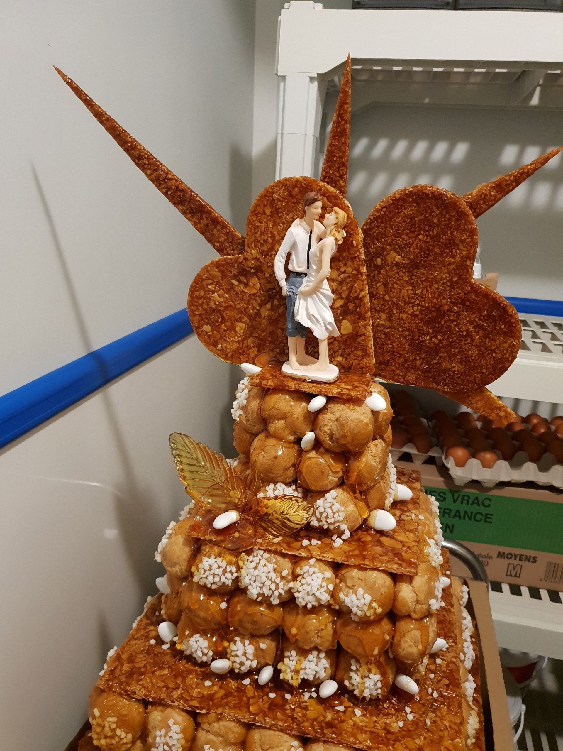 Pièce montée de choux