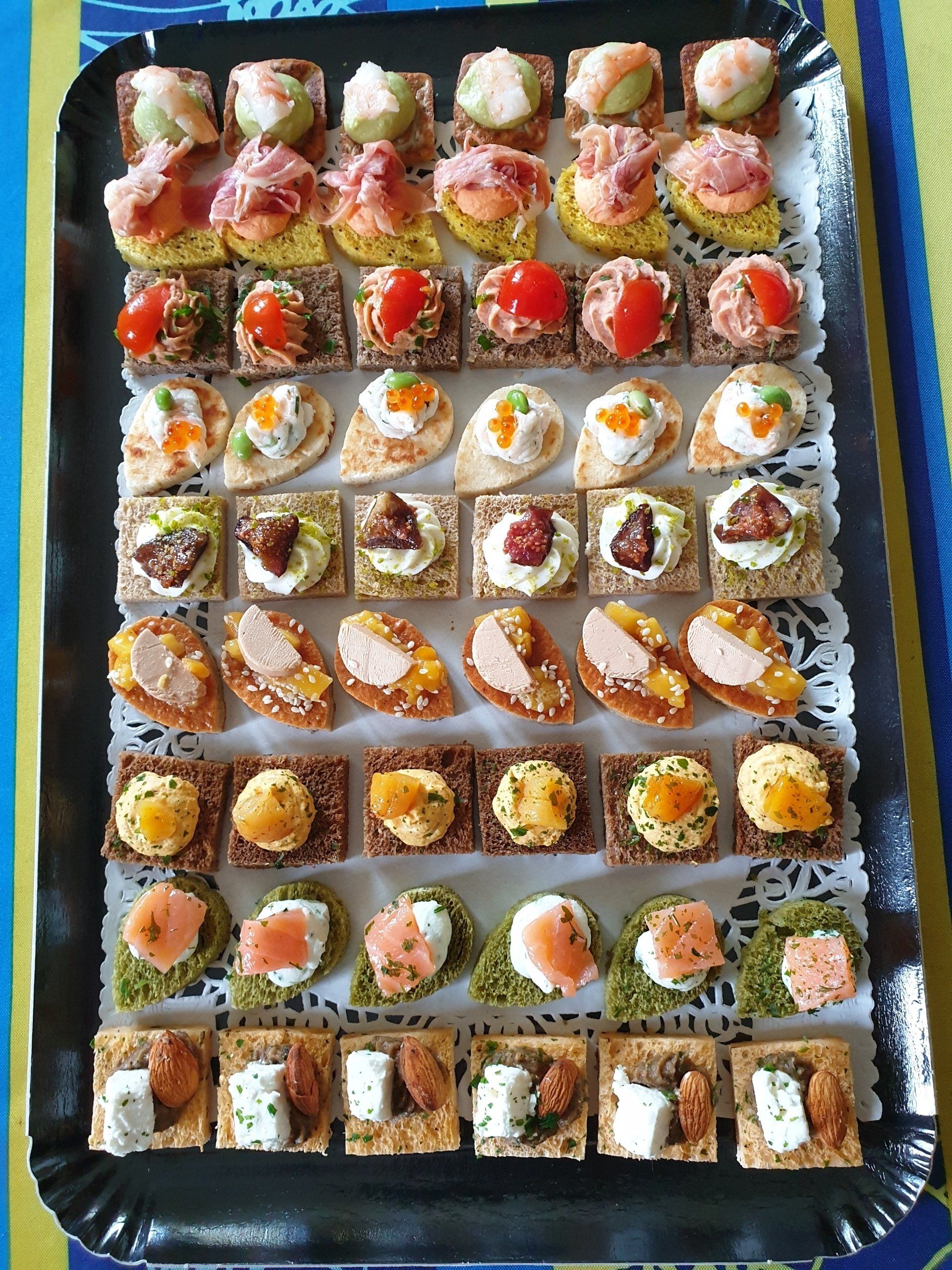 Petits fours pour un mariage