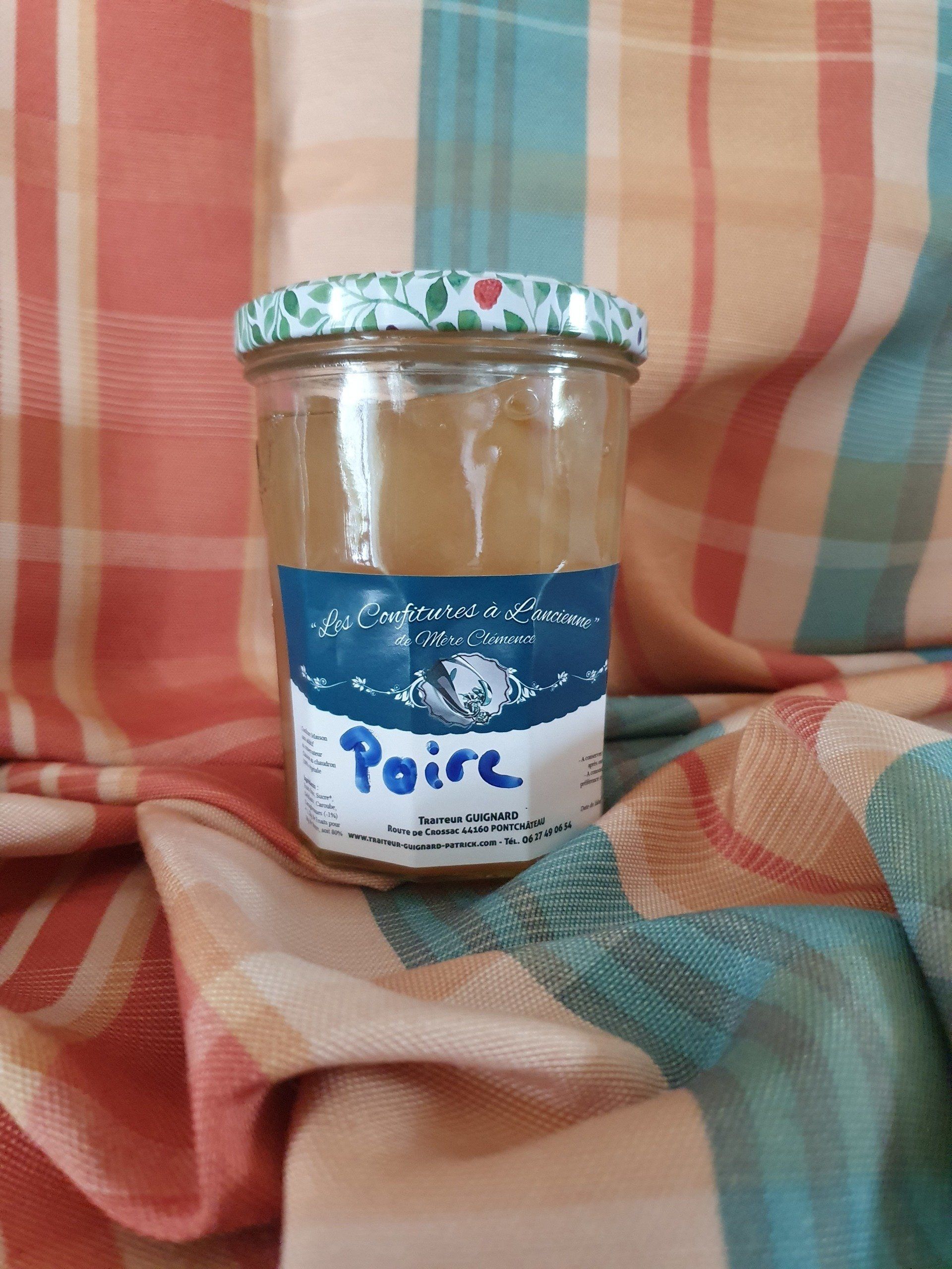 Confiture à la poire
