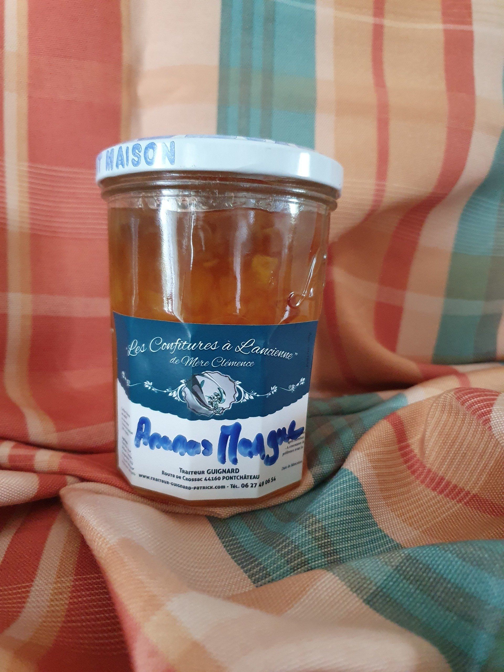 Confiture ananas-mangue
