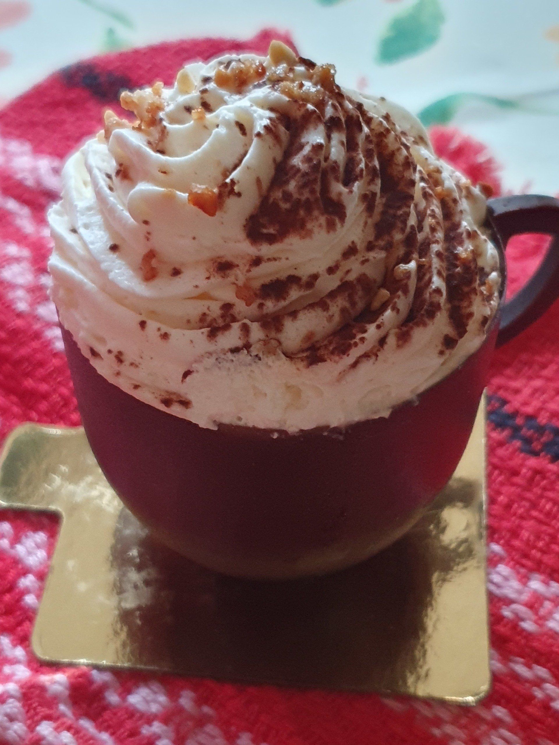 Patisserie en forme de tasse