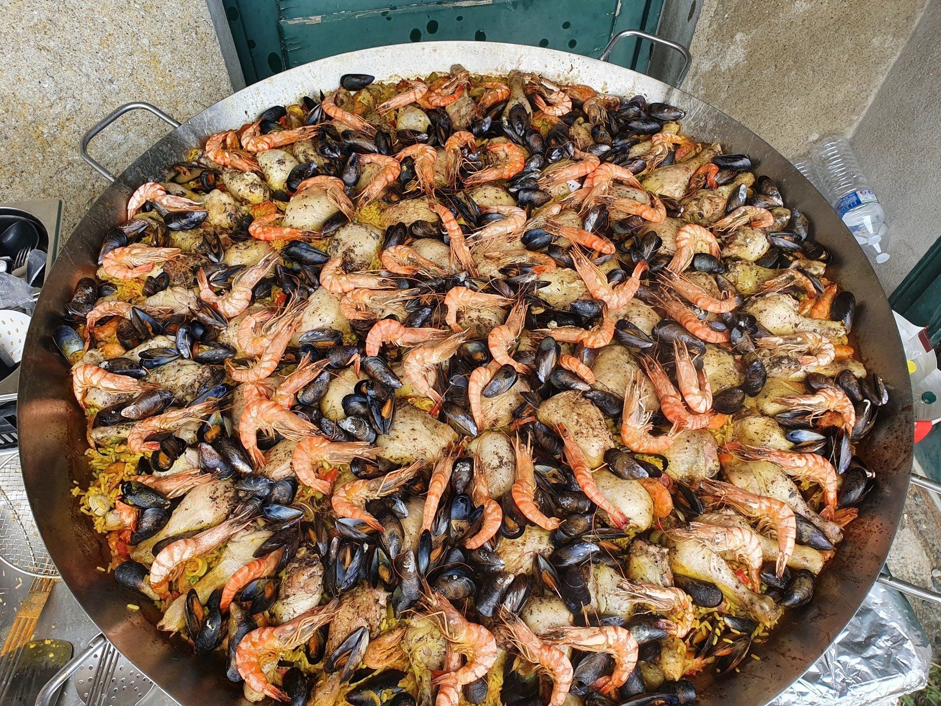 Plat unique paella