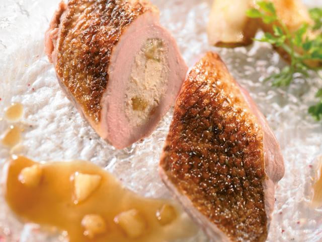 Dinde farcie au foie gras
