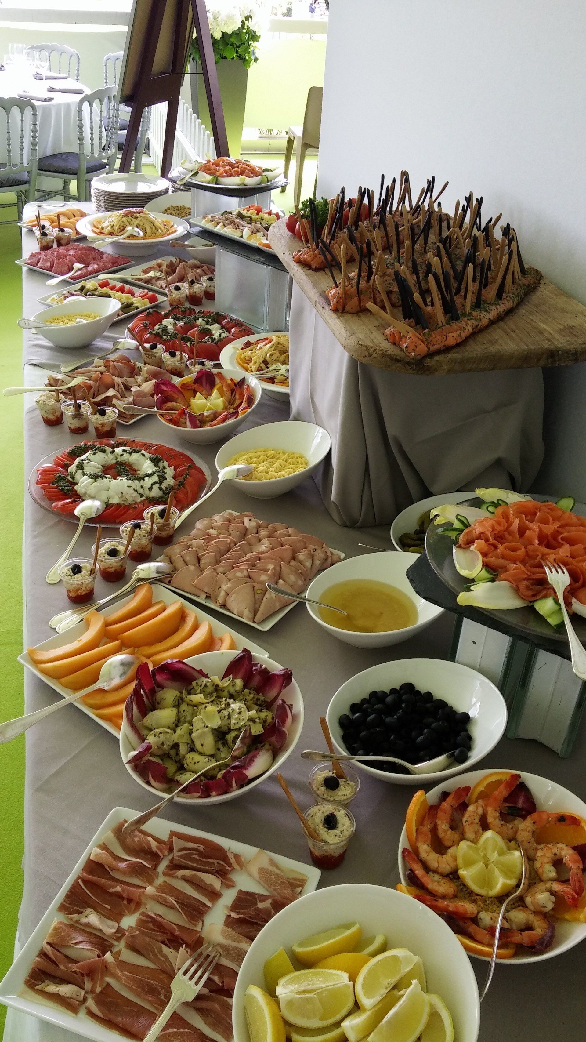 Buffet pour un évènement