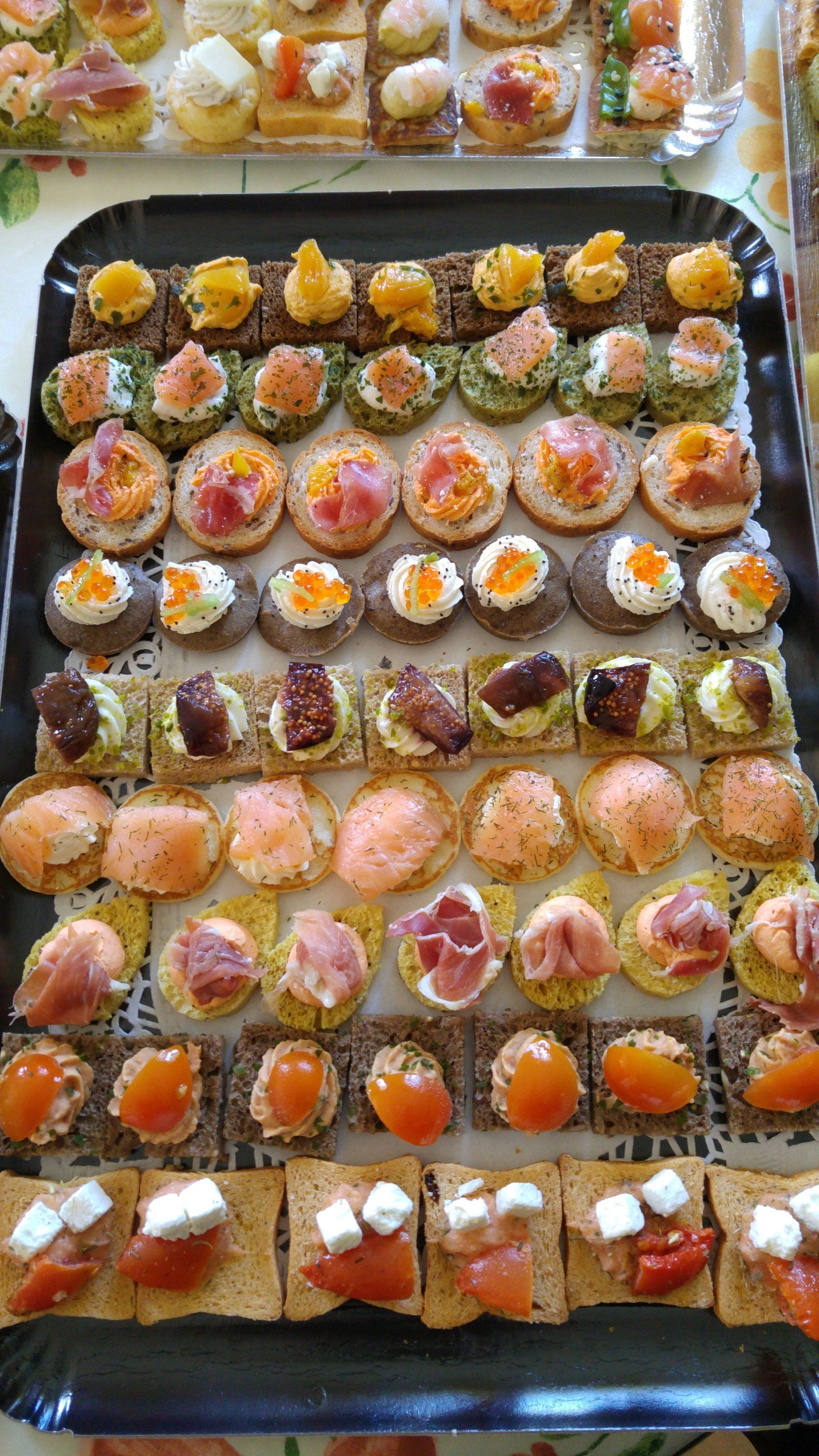 Petits fours pour une réception
