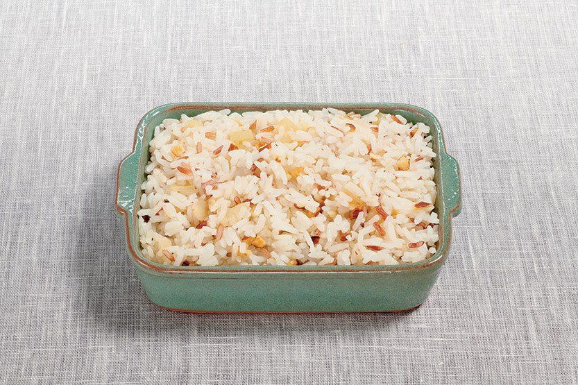 Riz sauvage aux amandes