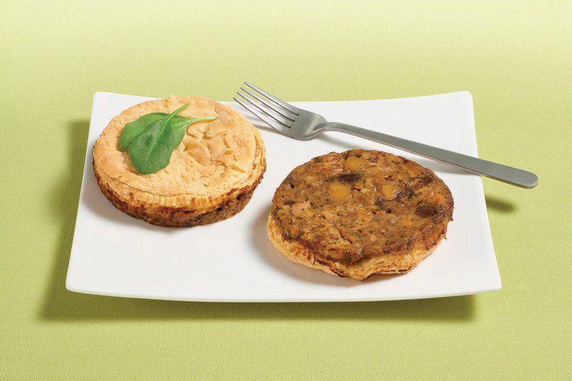 Tatin de girolles et châtaignes