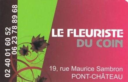 Logo Le fleuriste du coin