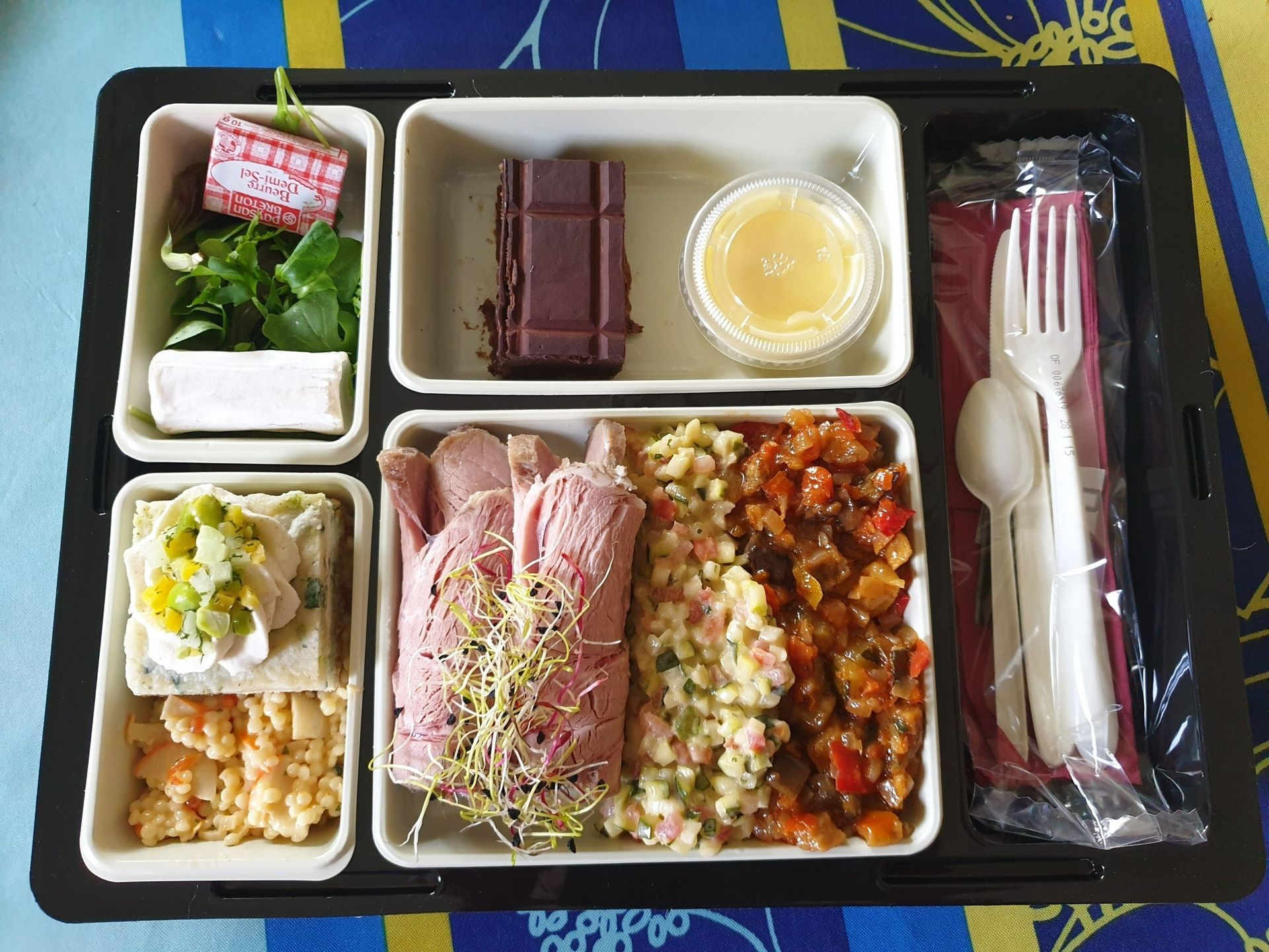 Exemple de plateau-repas