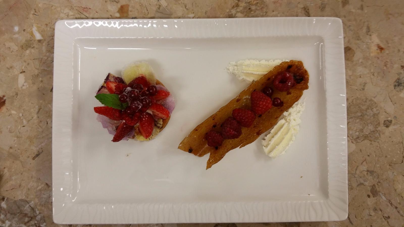 Traou Mad et fruits en tartelette