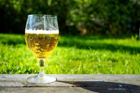 Bier in Natur im Landgasthof Erras