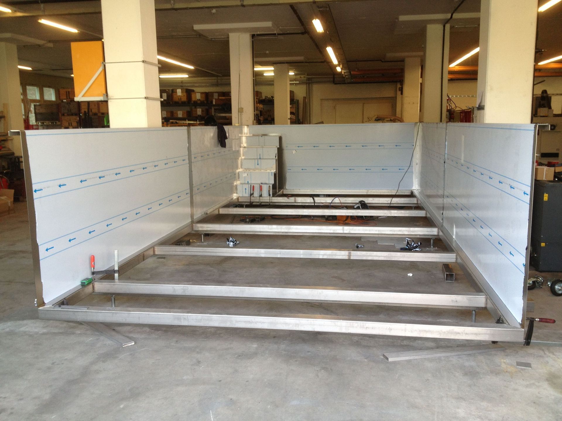 Poolbau - Chrom Nickel Bearbeitung - Wellnessbereich - Wanner Mech AG - Neuhausen 6