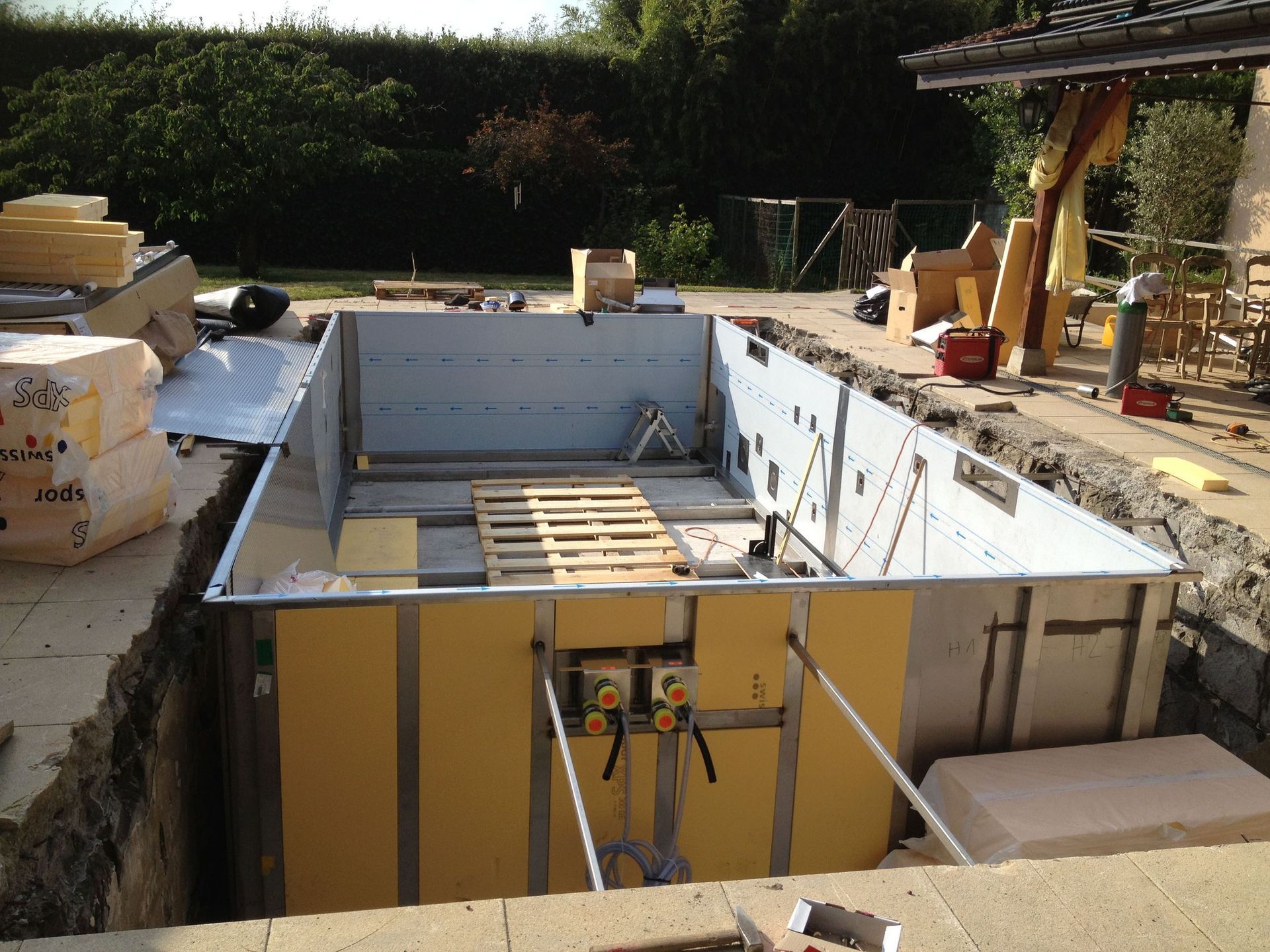 Poolbau - Chrom Nickel Bearbeitung - Wellnessbereich - Wanner Mech AG - Neuhausen 2