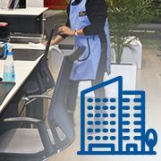 Nettoyage d'espace de bureaux
