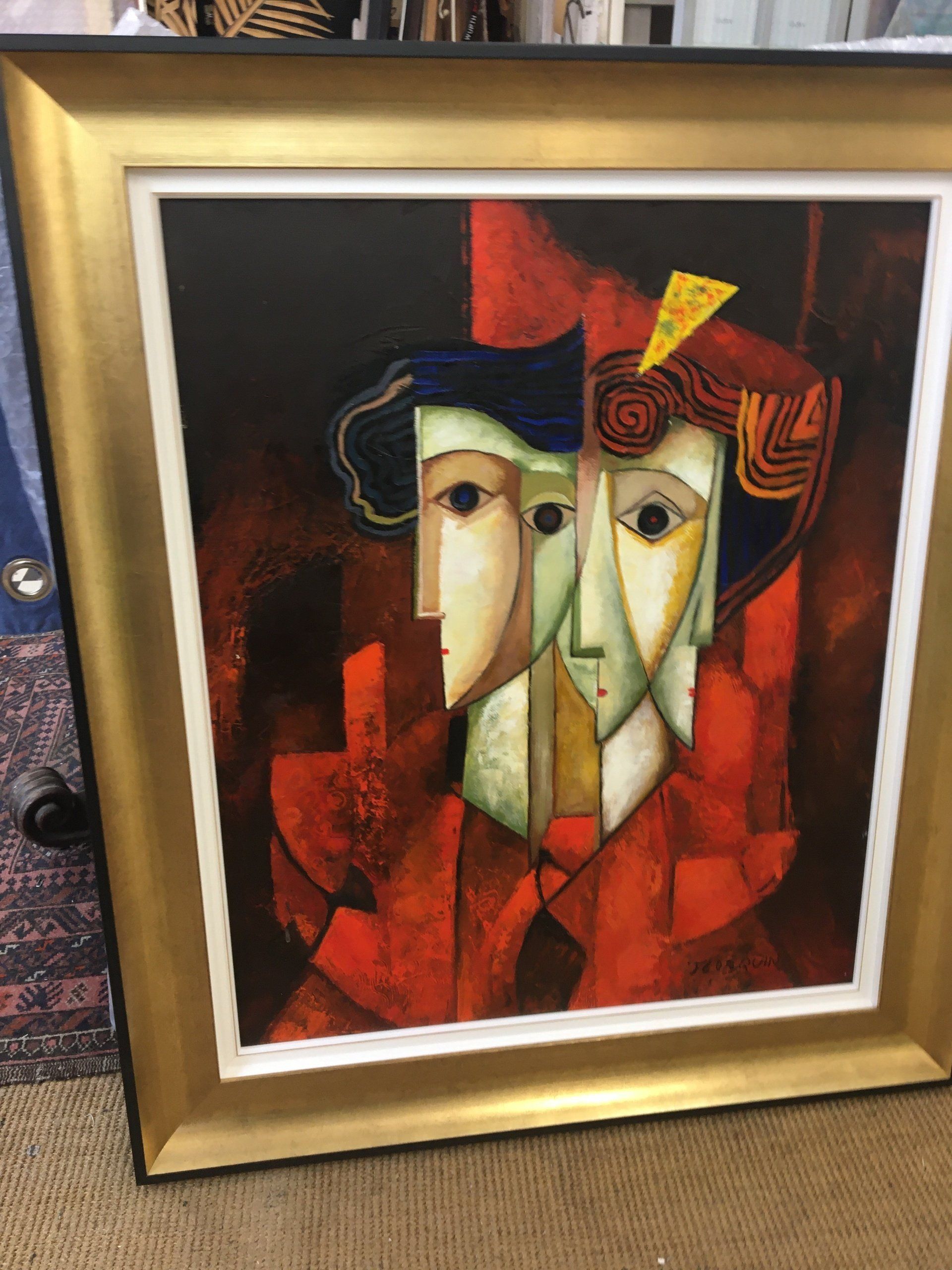 Cadre style picasso