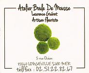 Logo - Boutique de fleurs Atelier Boule De Mousse à Longeville-sur-Mer