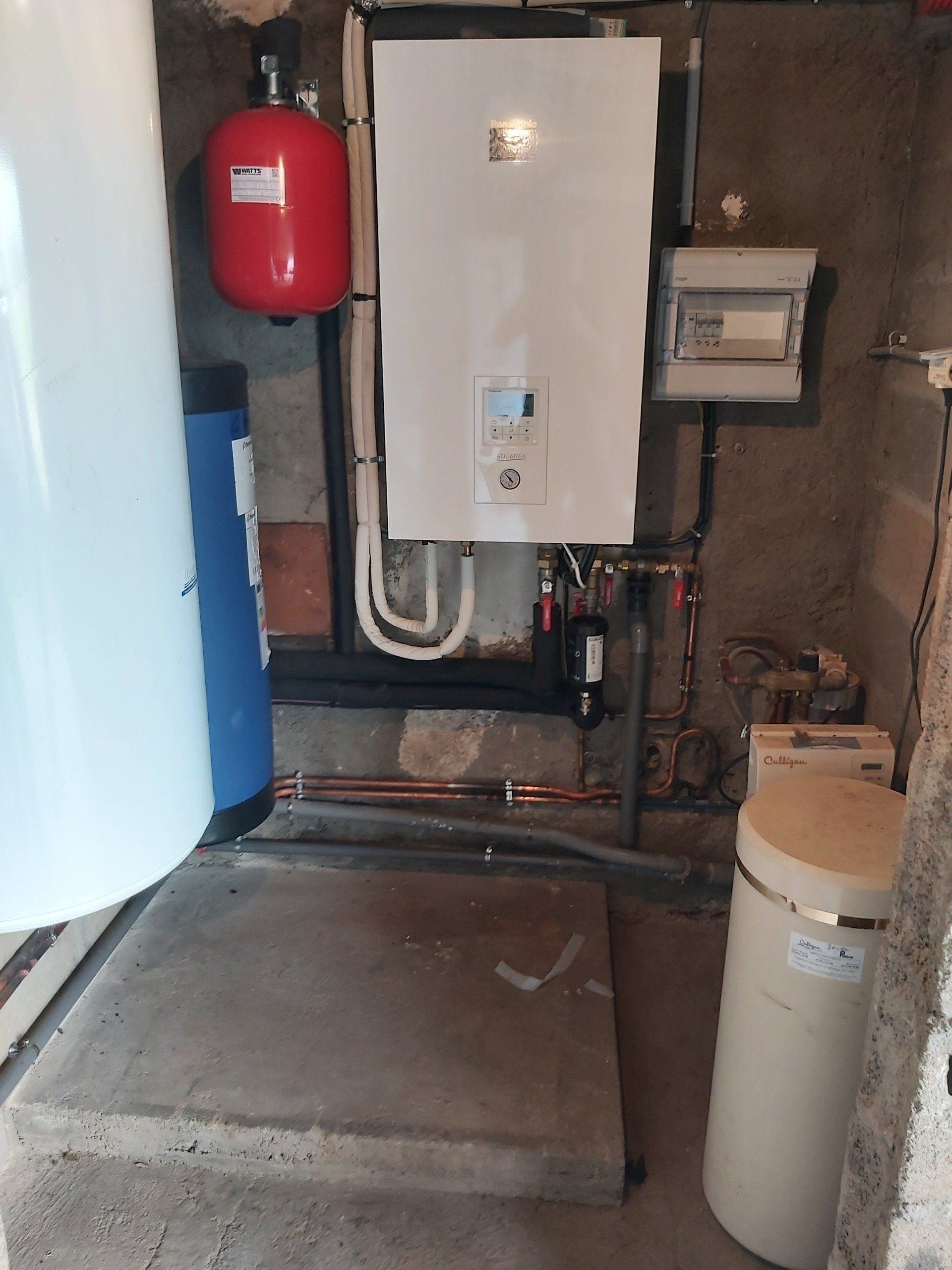 Installation de chauffe-eau