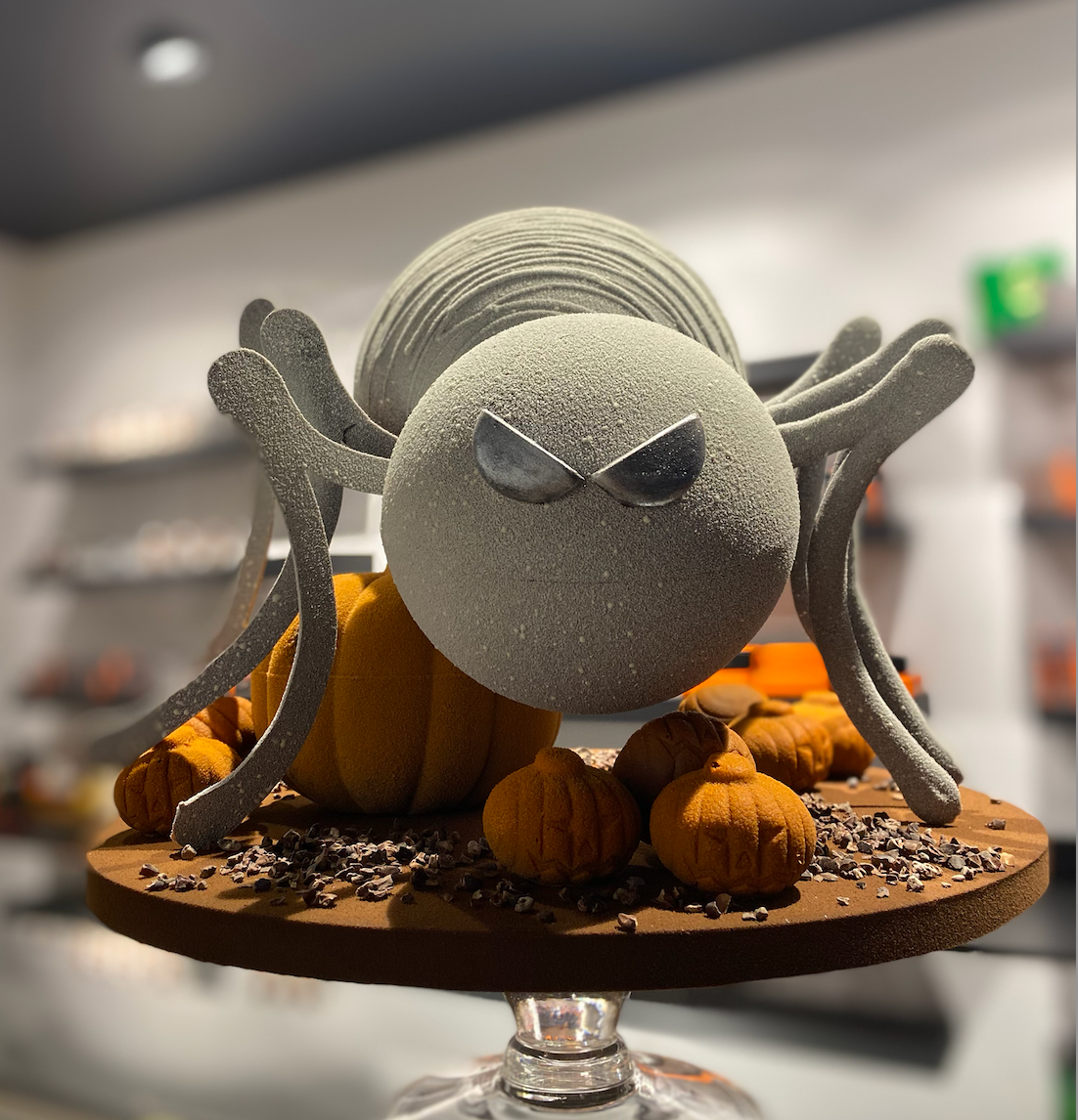 Araignée en chocolat