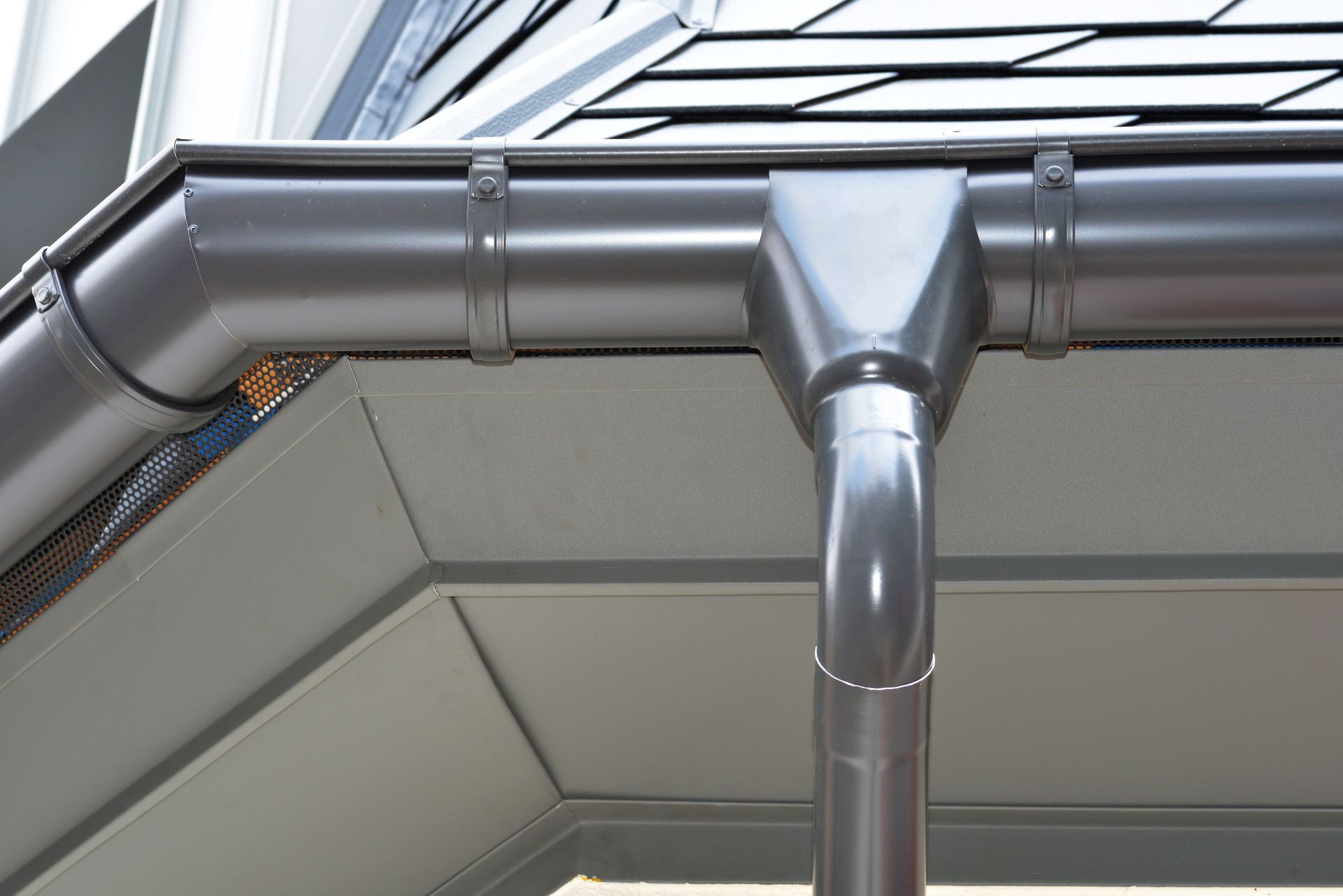 Gouttières en aluminium