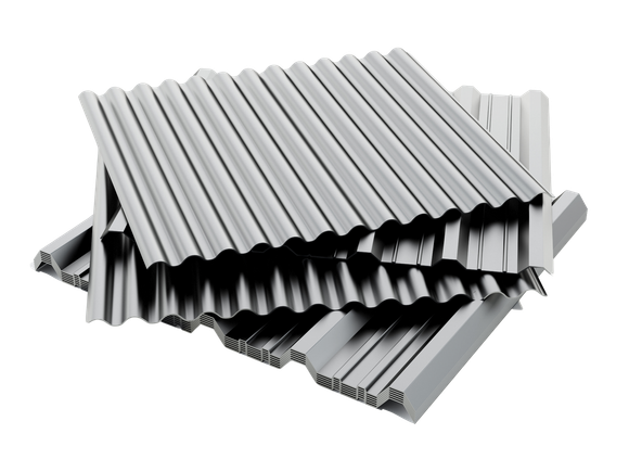 Tôle de toiture en aluminium