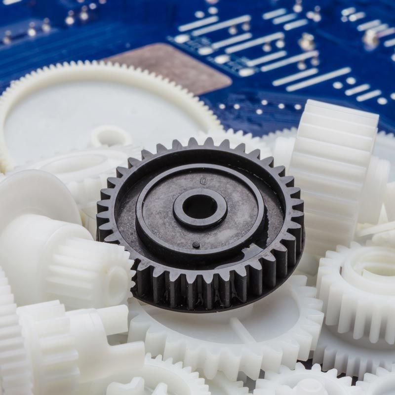 Piñones plásticos en Gijón