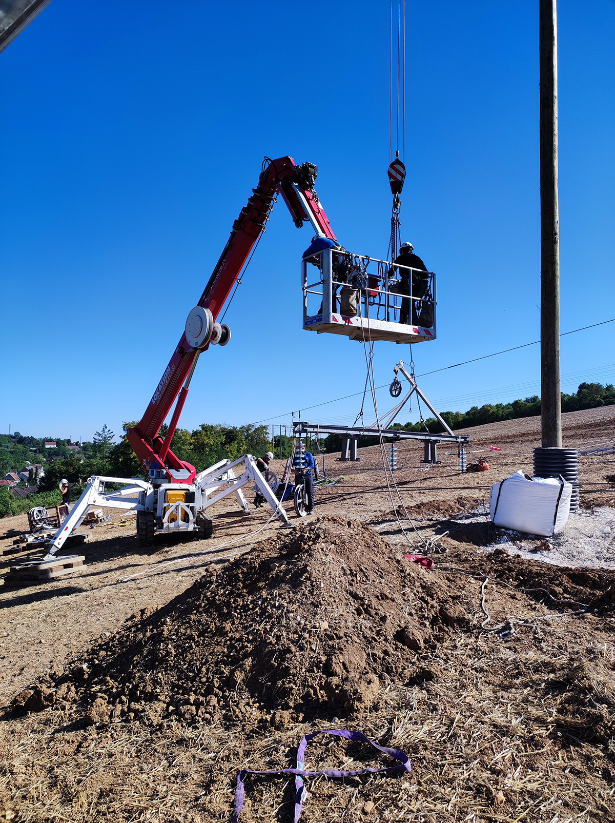 Réalisation secteur maintenance réseaux et installations électriques 5