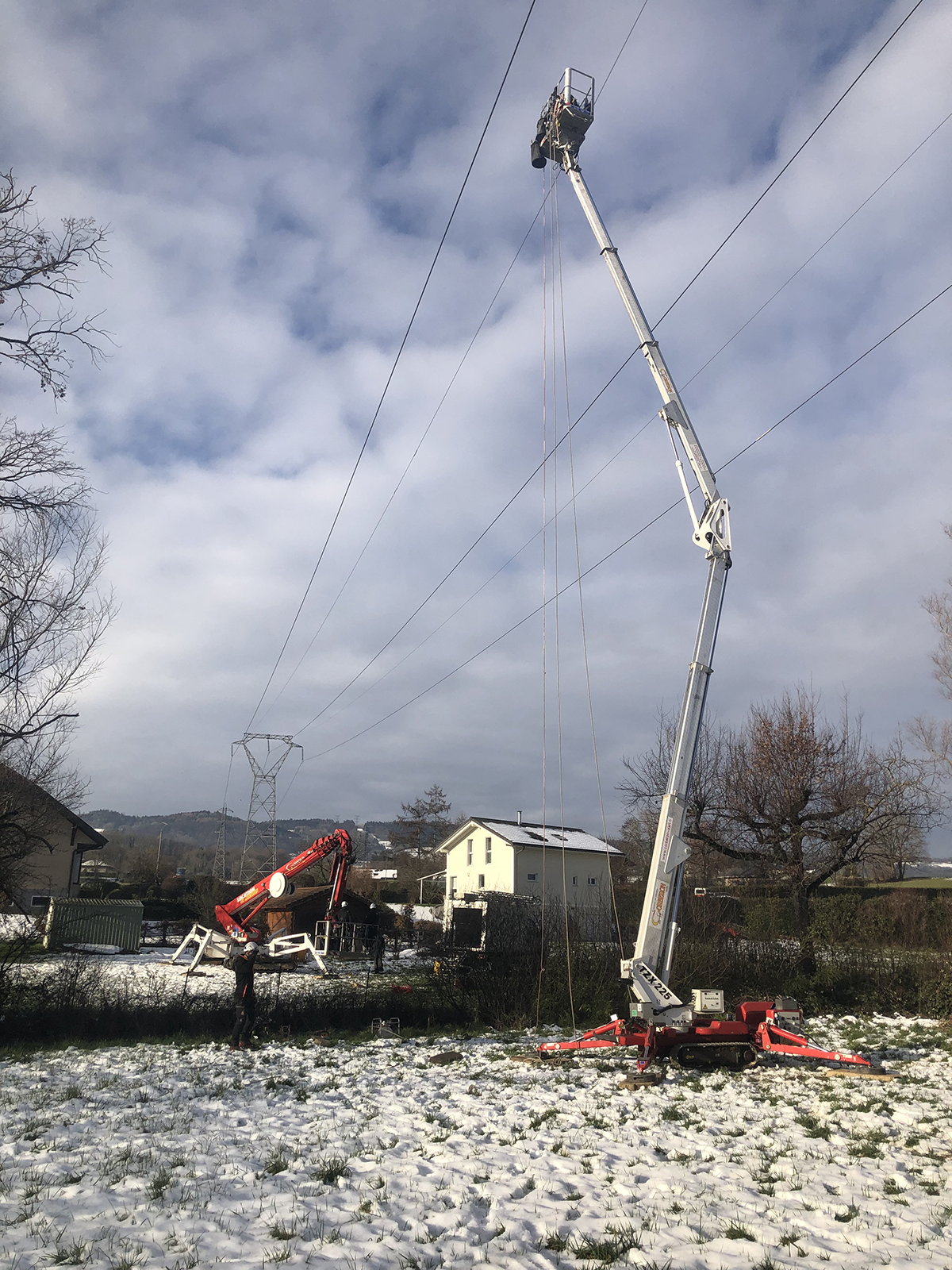 Réalisation secteur maintenance réseaux et installations électriques 2