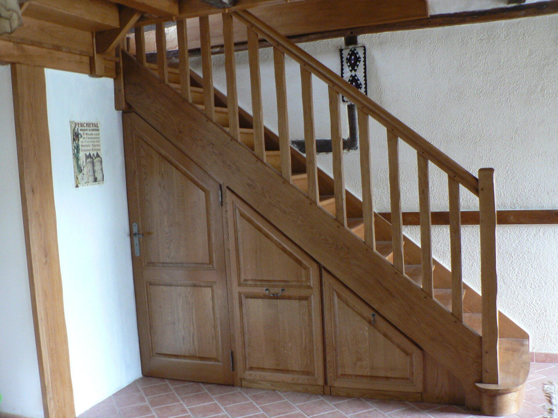 escalier sur-mesure en bois