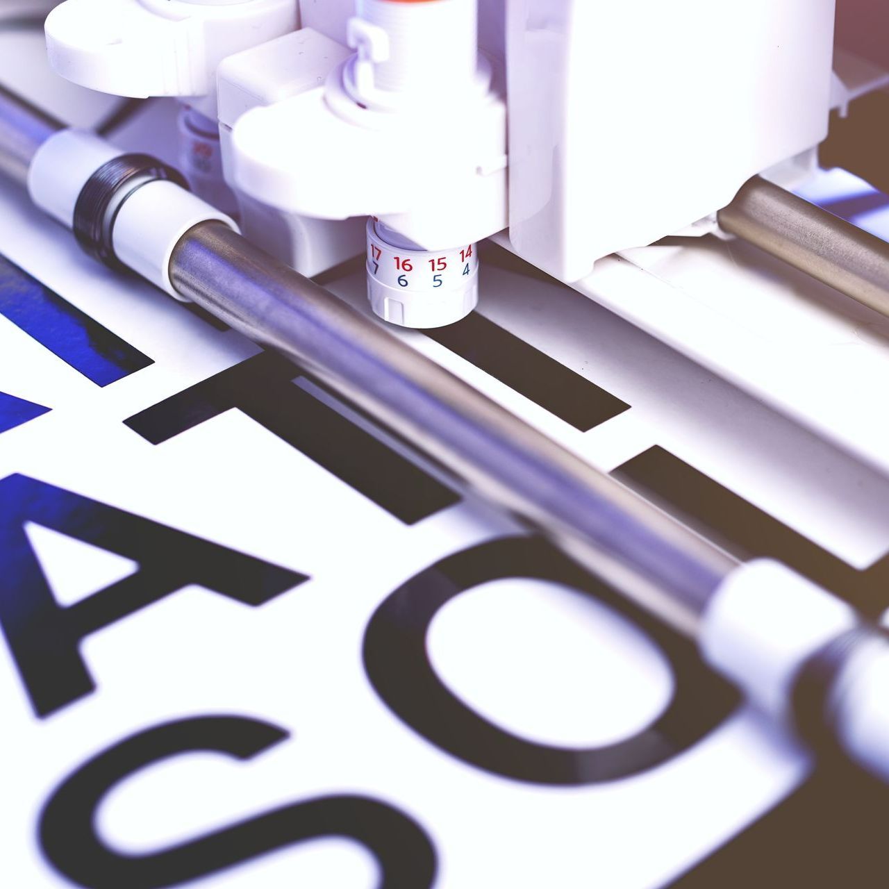 Impression sur adhésif vinyle