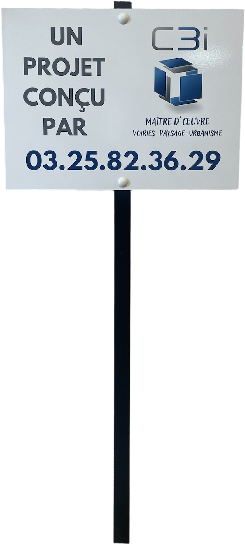 Panneau de signalétique extérieur