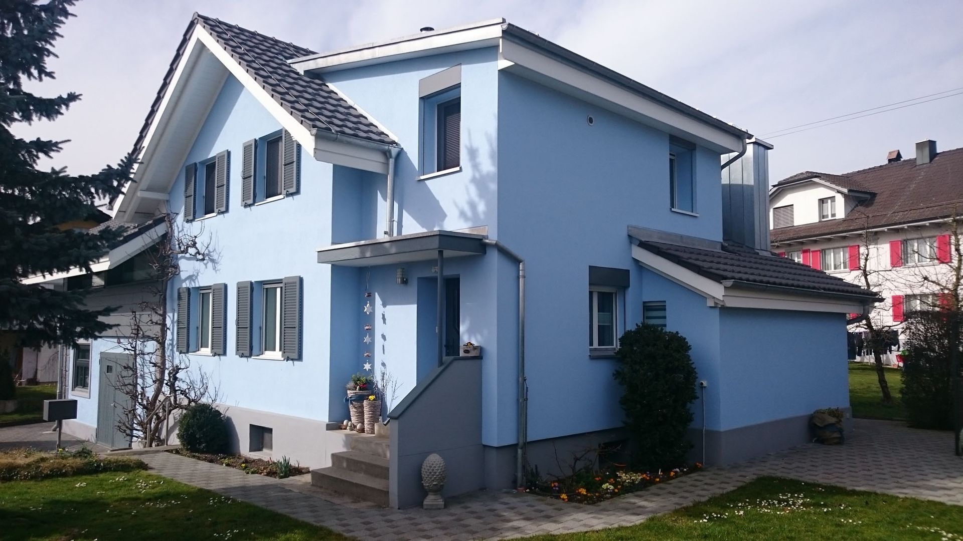 Fassade, Fassadenarbeit - Maler Habermacher AG in Sursee