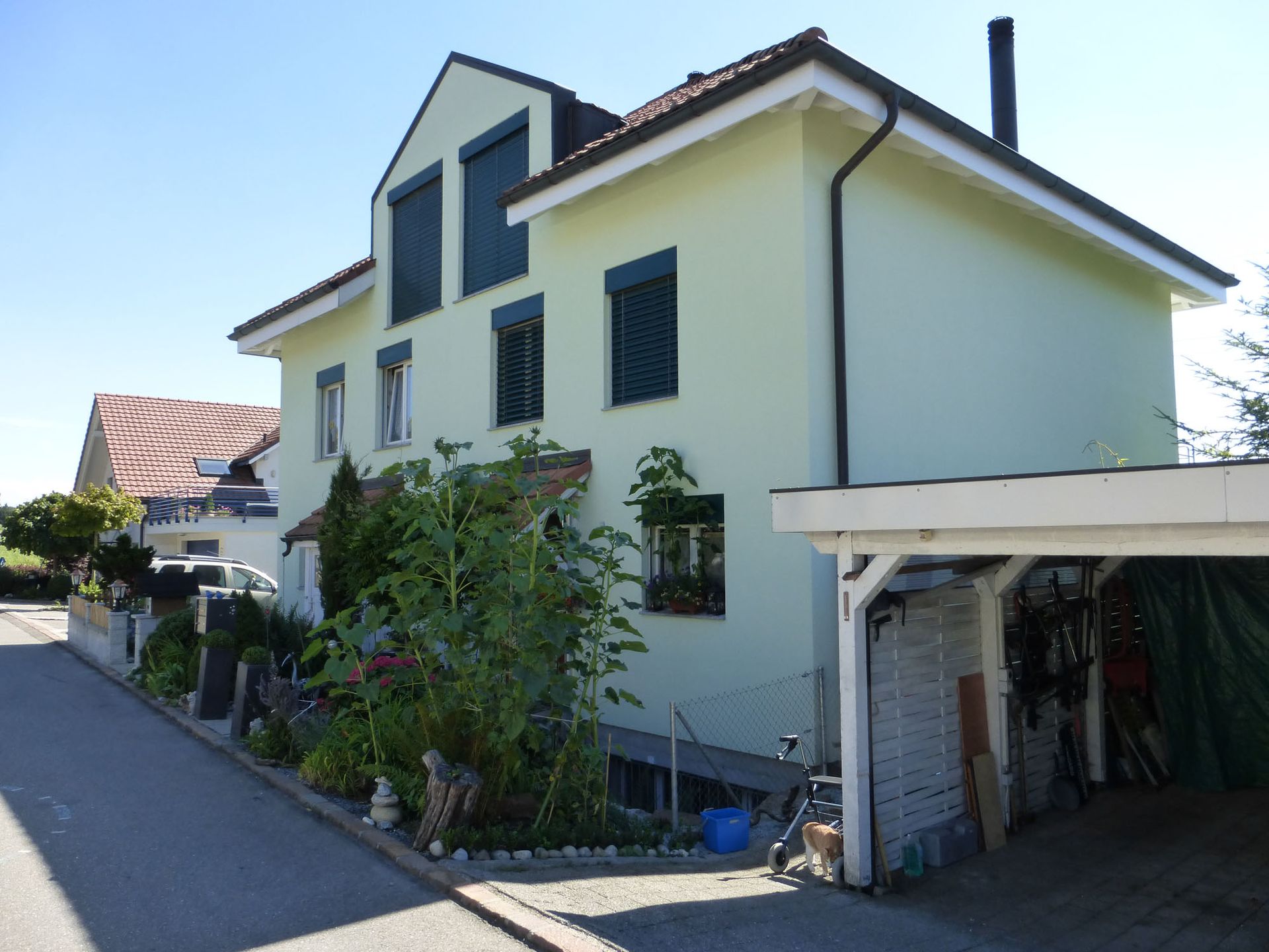 Fassade, Fassadenarbeit - Maler Habermacher AG in Sursee