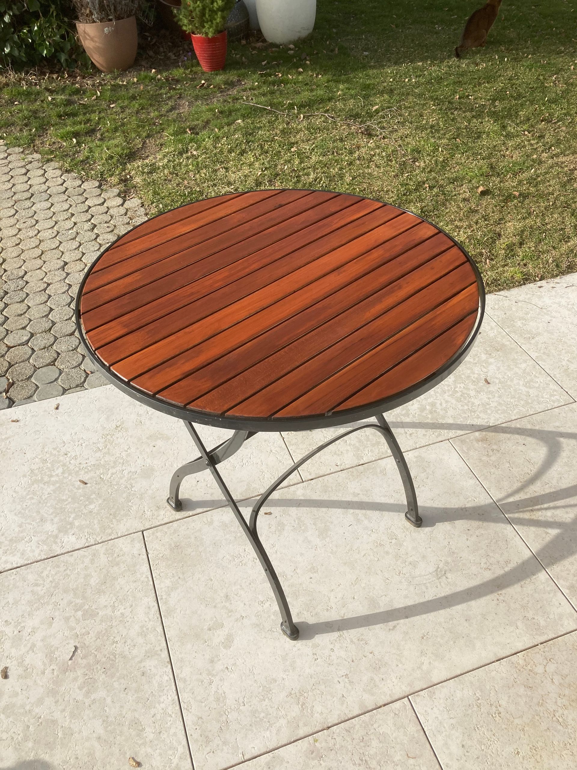 Auffrischen mit Öl Lasur