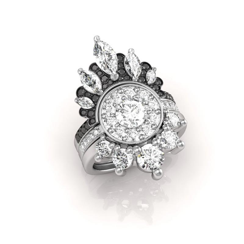 AITO Kultasepänverstas - timanttisormus