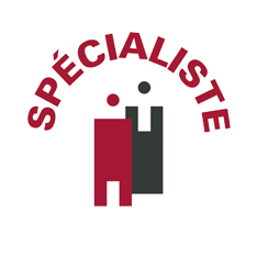 Logo : spécialiste.