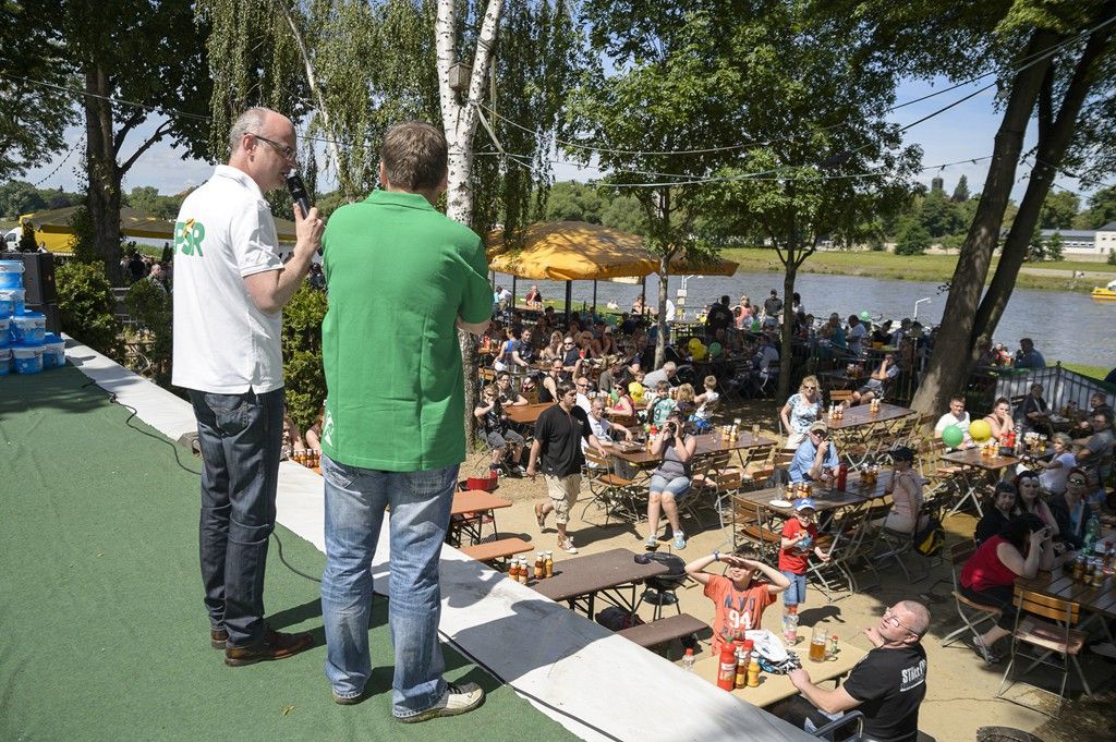 Radio PSR im Fährgarten 2014