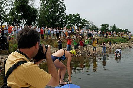 Schwimmen von Dresden nach Hamburg
