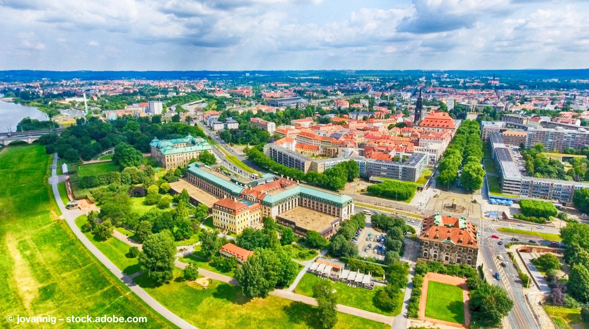 Luftaufnahme Dresden
