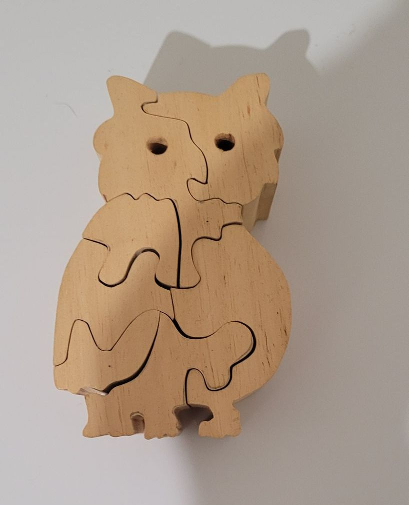Hibou en bois