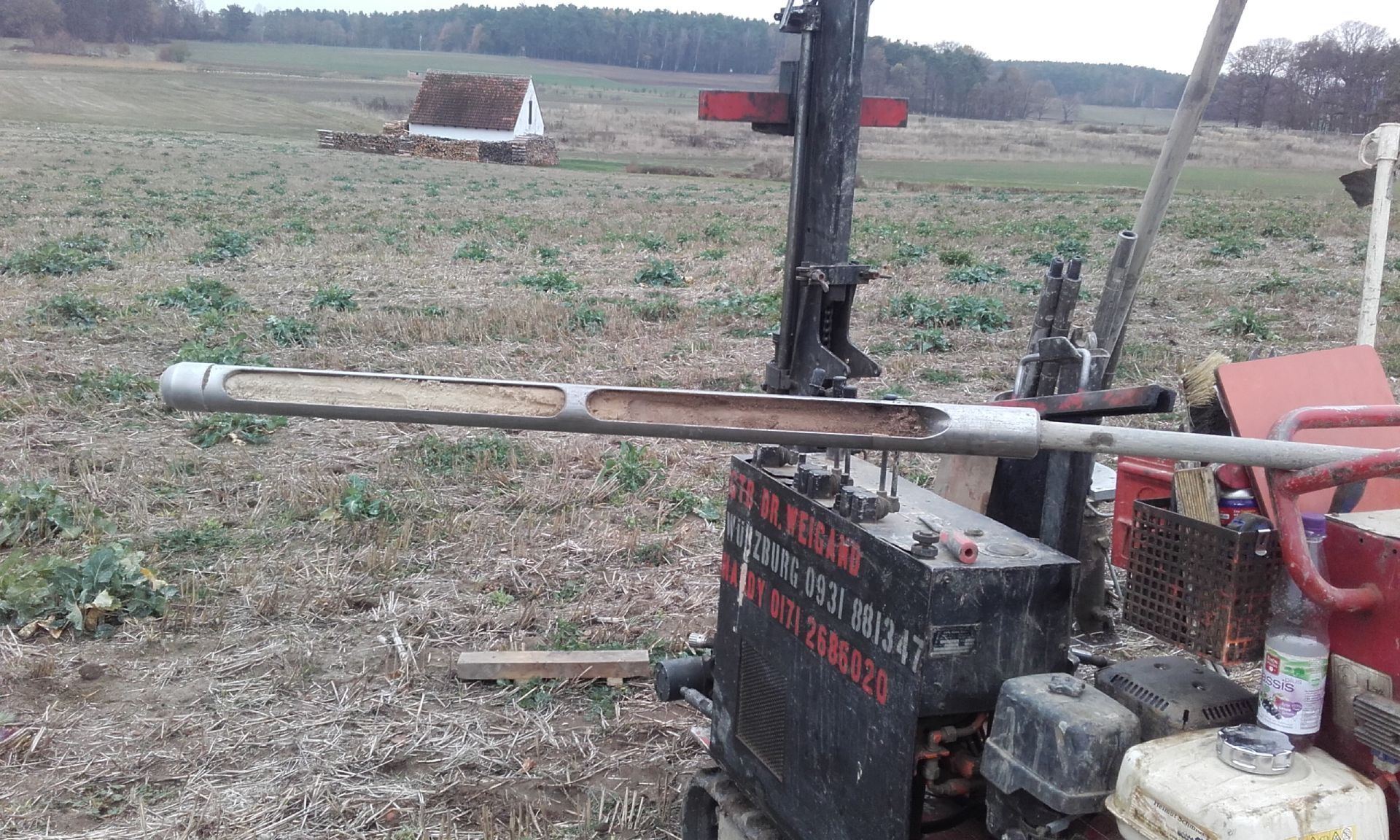 Geotechniker beraten sich