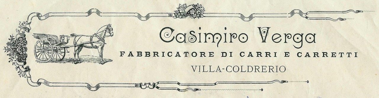Int. carri Verga 1894 - Carrozzeria Verga