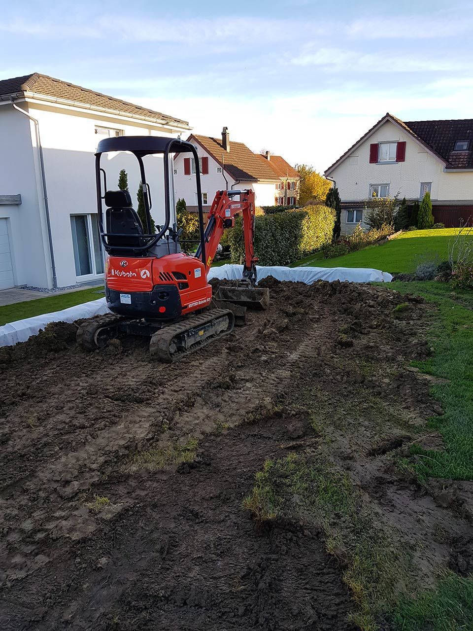 Gartenarbeit von der Krucker Garten GmbH