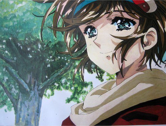 Etude personnage - peinture