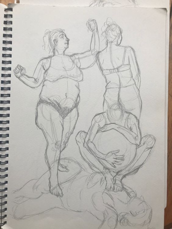 Des corps avec une morphologie différente