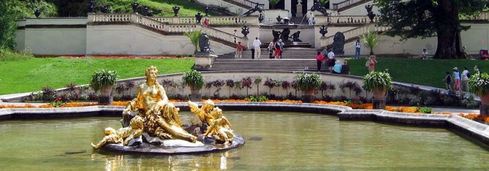 Schlossgarten in Bayern