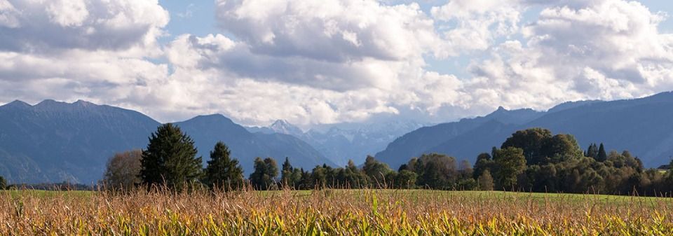 Landschaft in Bayern