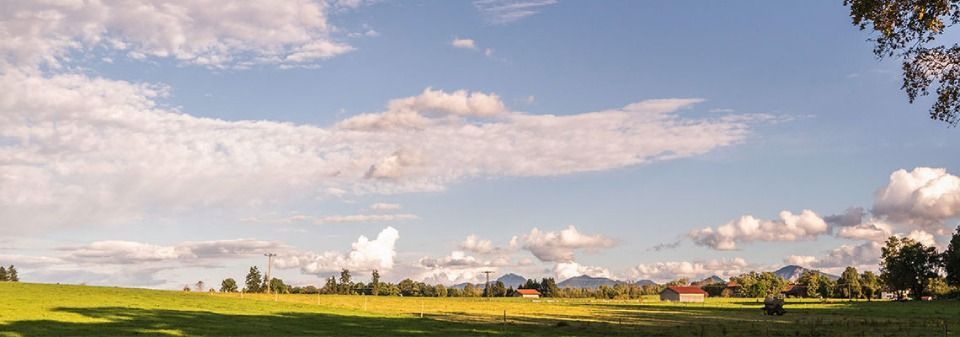 Landschaft in Bayern