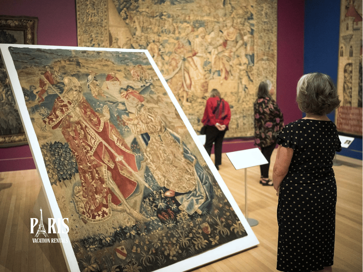 Tapestries and Artworks on Display