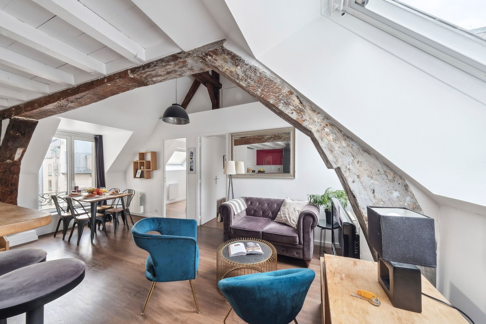 Living room of Elegant 3BR Flat - Heart of St-Germain & Odeon