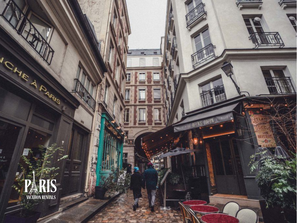 Saint-Germain-des-Prés in the 6th arrondissement paris